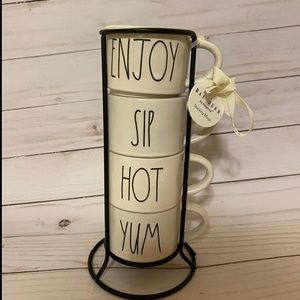 Rae Dunn expresso mug set